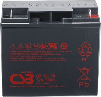 Аккумуляторная батарея CSB GP 12170, 12В, 17А