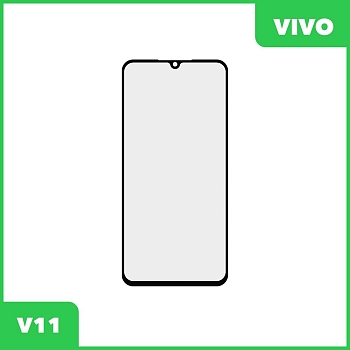 Стекло для переклейки дисплея Vivo V11, черный