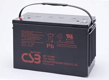 Аккумуляторная батарея CSB GP 121000, 12В, 100Ач