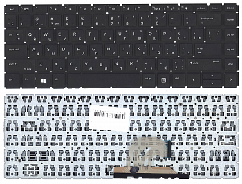 Клавиатура для ноутбука HP 440 G6, G7, черная